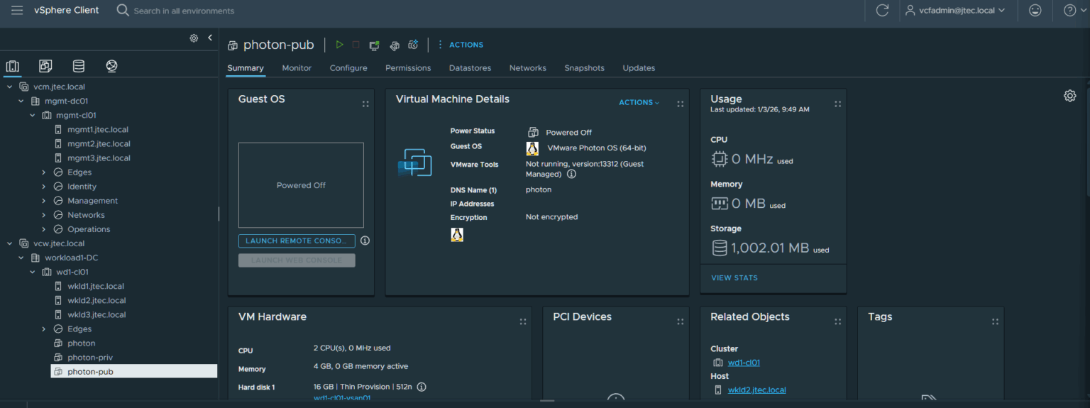 Vcf Supervisor Configuring vSphere Supervisor in VCF 9 - Justin Raley